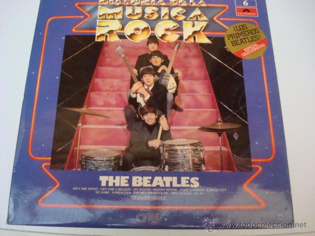 Discos de vinilo: THE BEATLES- HISTORIA DE LA MUSICA ROCK LP