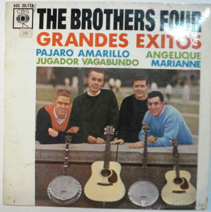 Discos de vinilo: THE BROTHERS FOUR - GRANDES EXITOS - SINGLE - Foto 1