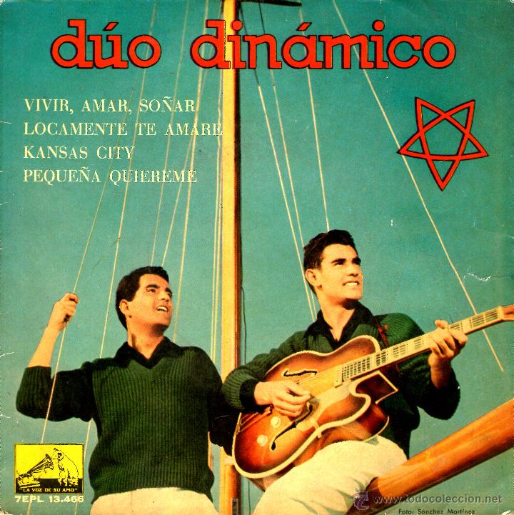 Discos de vinilo: DUO DINAMICO - VIVIR AMAR SO&Ntilde;AR - Foto 1