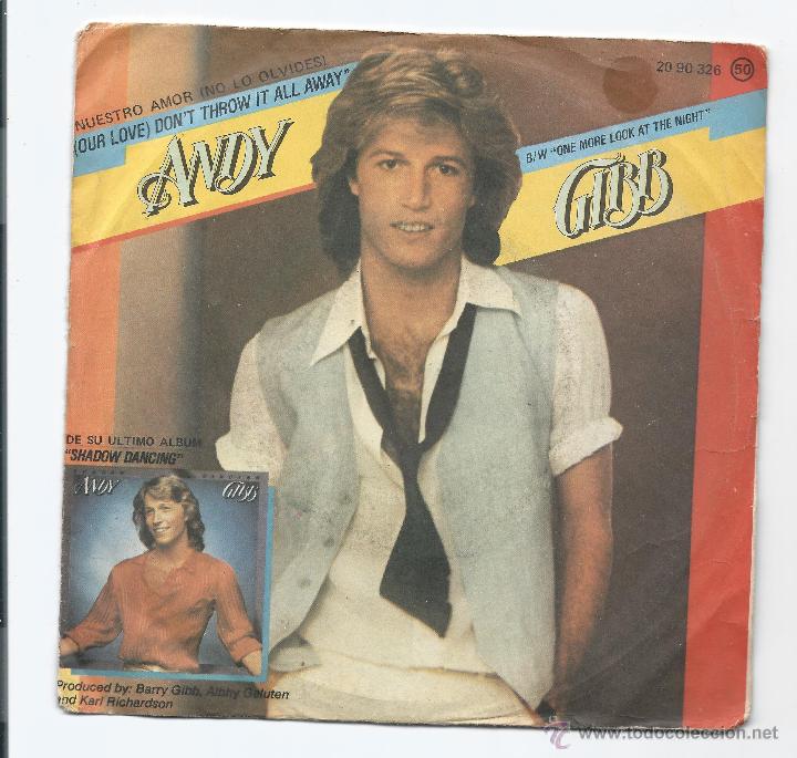 Discos de vinilo: 7524-E.P. ANDY GIBB- RSO - Foto 1