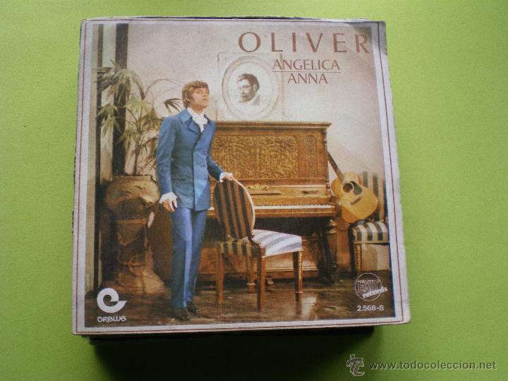 Discos de vinilo: OLIVER - ANGELICA / ANNA - SINGLE EXIT RECORDS DE 1970 - Foto 1