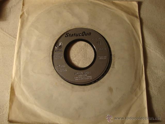 Discos de vinilo: ANTIGUO DISCO SINGLE ORIGINAL STATUS QUO - Foto 4
