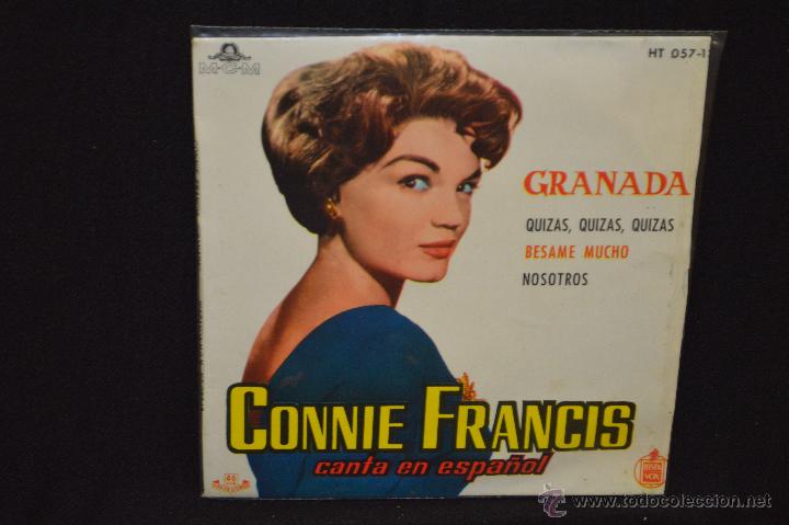 Discos de vinilo: CONNIE FRANCIS - GRANADA + 3 - EP - Foto 1