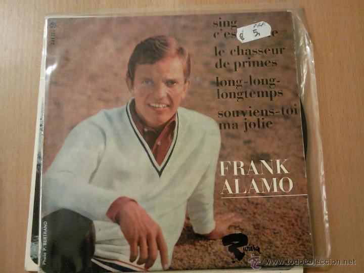 Discos de vinilo: FRANK ALAMO SING C&acute;EST LA VIE + 3 EP - Foto 1