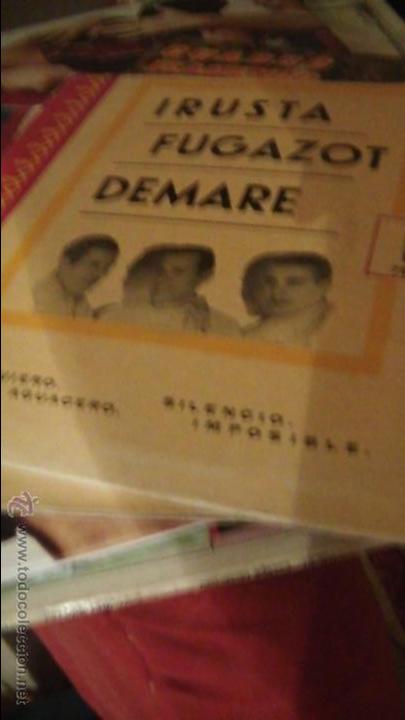 Disques de vinyle: irusta fugazot demare