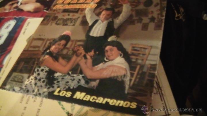 Discos de vinilo: los macarenos vinilo de color azul - Foto 1