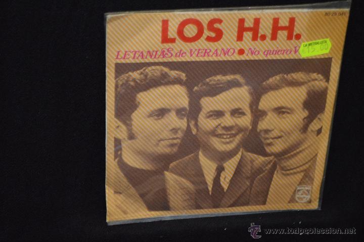 Discos de vinilo: LOS HH - LETANIAS DE VERANO + 1 - SINGLE - Foto 2