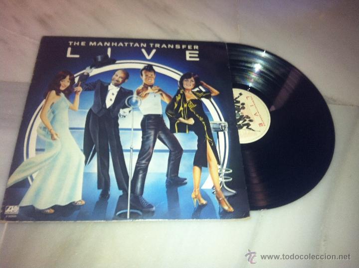 Discos de vinilo: VINILO THE MANHATTAN TRANSFER LIVE - Foto 1