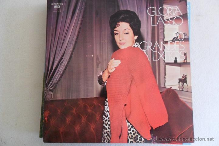 Discos de vinilo: GLORIA LASSO - 20 GRANDES EXITOS 2LPS 1978 - Foto 1