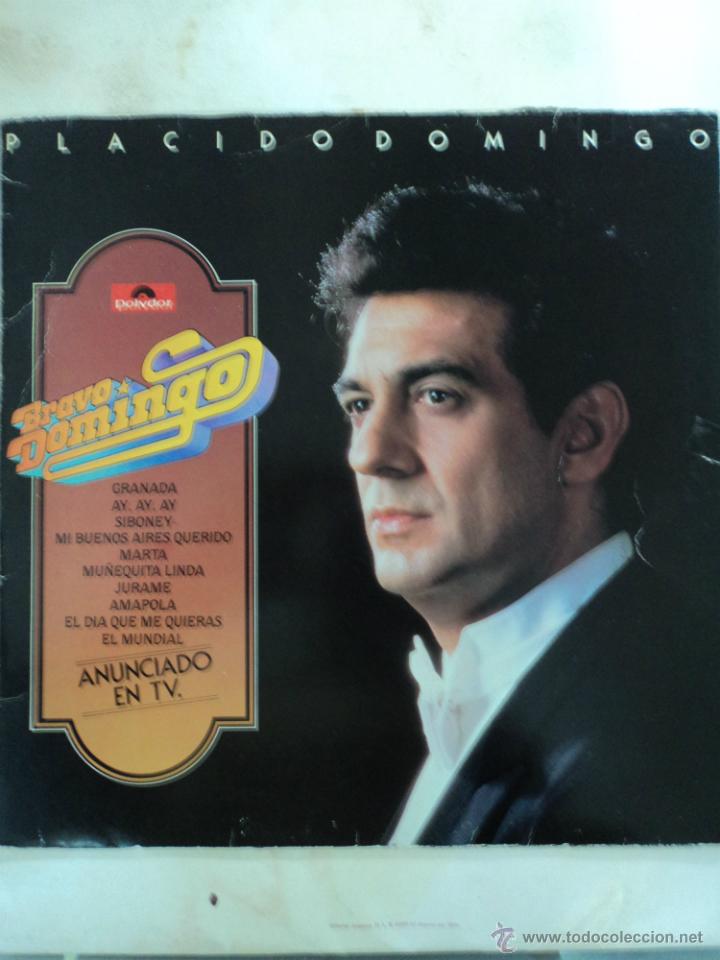 Discos de vinilo: Bravo Domingo - Placido Domingo - Foto 1