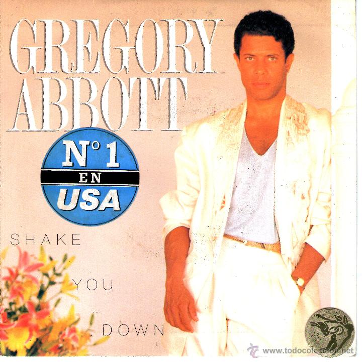 Discos de vinilo: GREGORY ABBOTT -SHAKE YOU DOWN - Foto 1