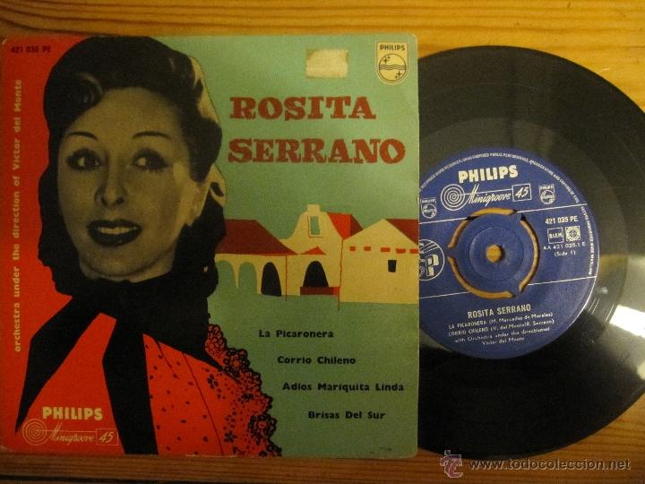 Discos de vinilo: ROSITA SERRANO `La Picaronera` EP - Foto 1