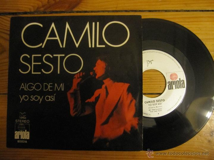 Discos de vinilo: CAMILO SESTO `Algo de mi` 1972 - Foto 1