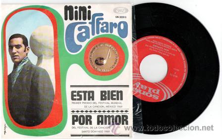 Discos de vinilo: Single Nini Caffaro - Foto 1