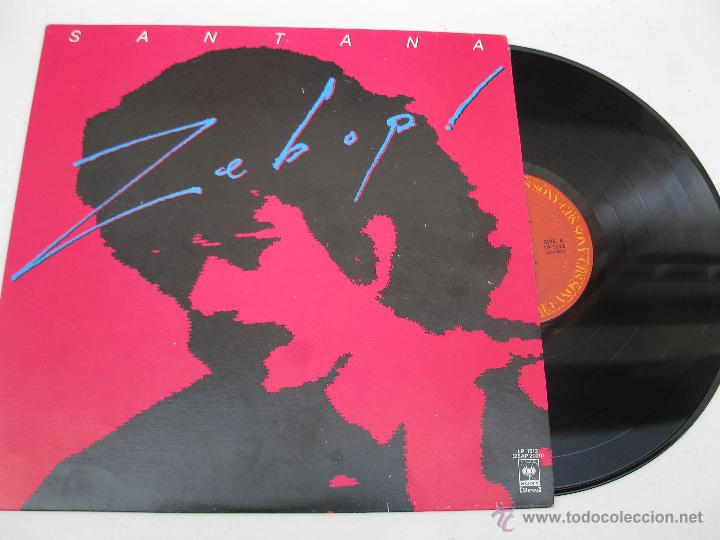 Discos de vinilo: LP - SANTANA - ZEBOP! - CBS - A&Ntilde;O 1981. - Foto 1