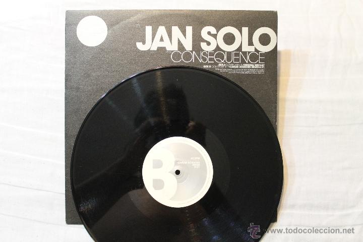 Discos de vinilo: JAN SOLO CONSEQUENCE REMIX BY CAESAR SCISSORS MAXI SINGLE SPAIN - Foto 2