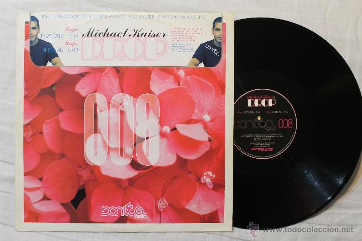 Discos de vinilo: MICHAEL KAISER DROP MAXI SINGLE VINYL 008 SPAIN - Foto 1