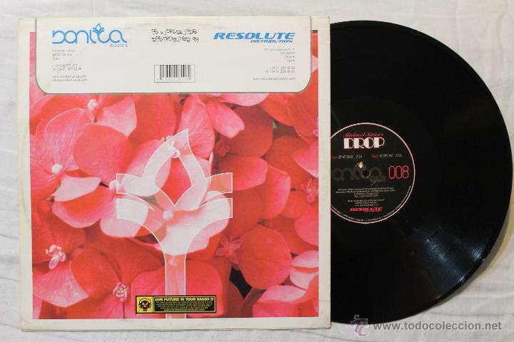 Discos de vinilo: MICHAEL KAISER DROP MAXI SINGLE VINYL 008 SPAIN - Foto 2