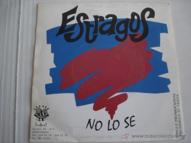 Discos de vinilo: Estragos     No Lo Se - Foto 2