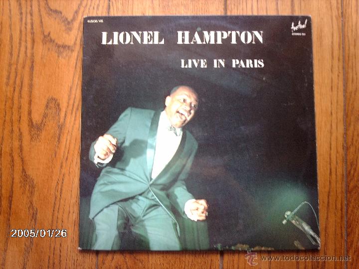 Discos de vinilo: lionel hampton  -  live in paris - Foto 1
