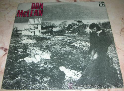 Discos de vinilo: DON Mc LEAN - DREIDEL - SINGLE 1973 - Foto 1