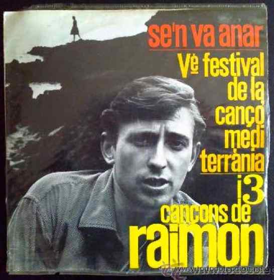 Discos de vinilo: RAIMON, SEN VA ANAR. EP ORIGINAL - Foto 1