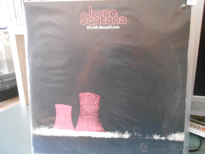 Discos de vinilo: JORGE SANTANA - IT`S ALL ABOUT LOVE - Foto 1