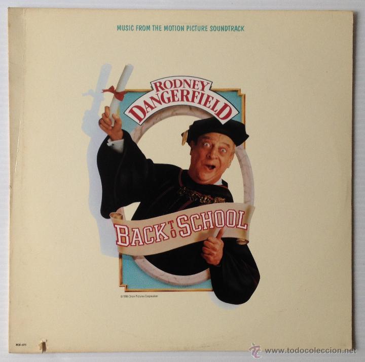 Discos de vinilo: BACK TO SCHOOL. BSO DE LA PEL&Iacute;CULA. MCA RECORDS, 1986 - Foto 1