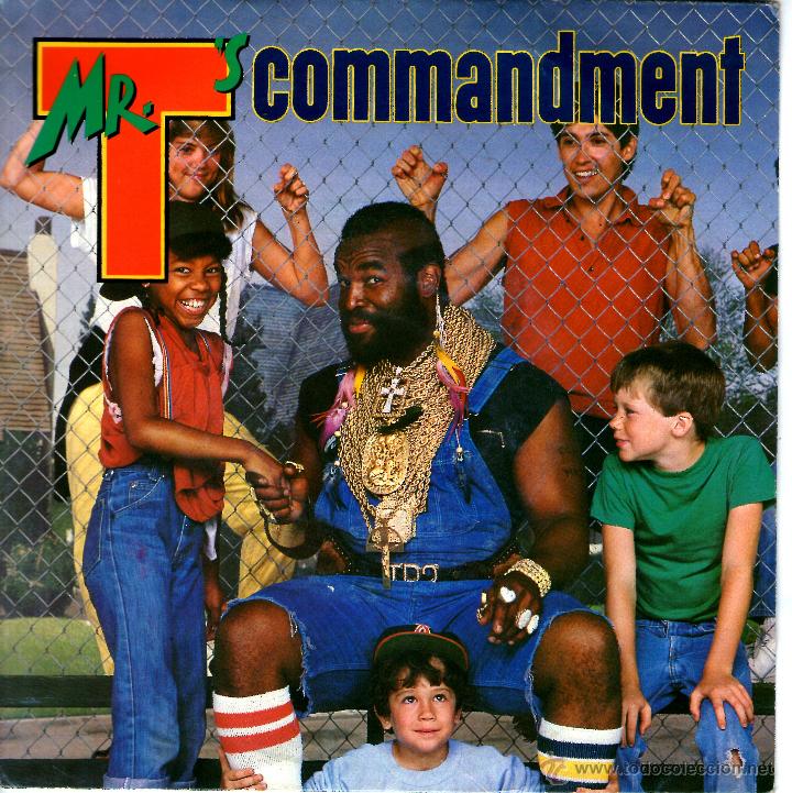 Discos de vinilo: Mr. T - Mr. Ts Commandment - Foto 1