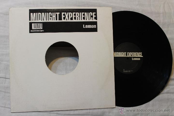 Discos de vinilo: MIDNIGHT EXPERIENCE LEMON MAXI SINGLE VINILO - Foto 1