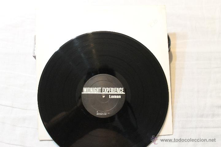 Discos de vinilo: MIDNIGHT EXPERIENCE LEMON MAXI SINGLE VINILO - Foto 2