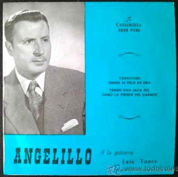 Discos de vinilo: ANGELILLO - CARACOLES - EP ESPA&Ntilde;A - Foto 1
