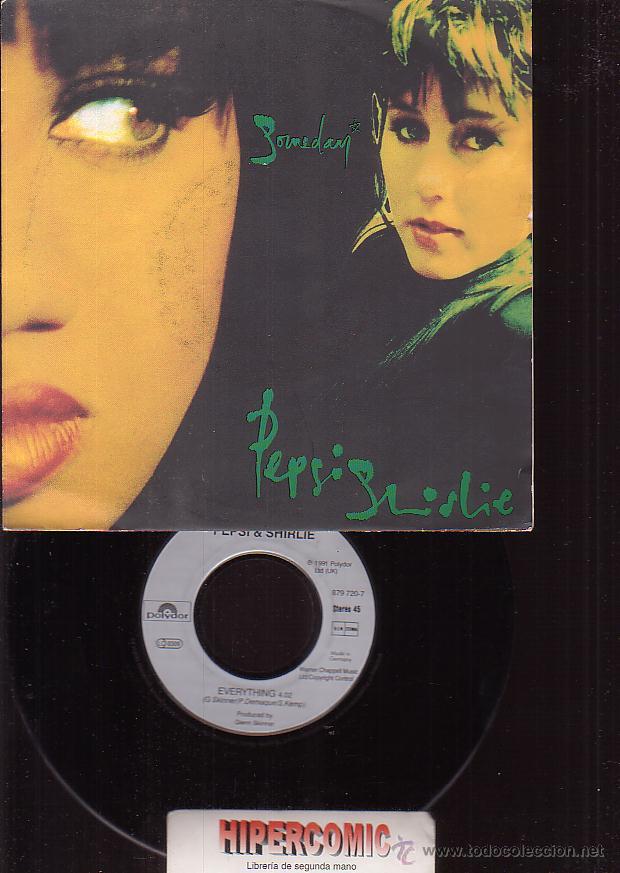Discos de vinilo: PEPSI SHIRLIE , SOMEDAY / EVERYTHING - Foto 1