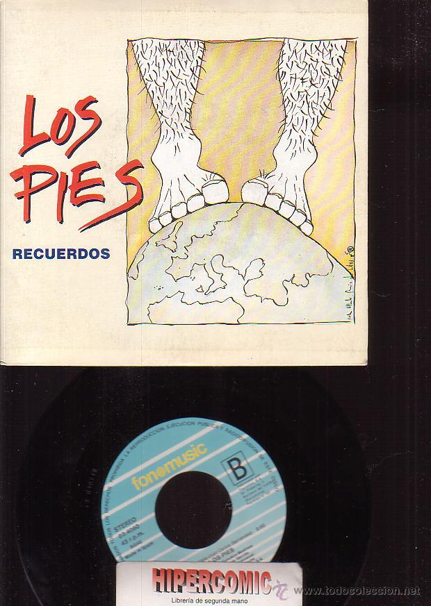 Discos de vinilo: VINILO DISCO LOS PIES , RECUERDOS / DIJE OH - Foto 1