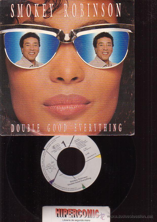 Discos de vinilo: SMOKEY ROBINSON , DOUBLE GOOD EVERYTHING - Foto 1