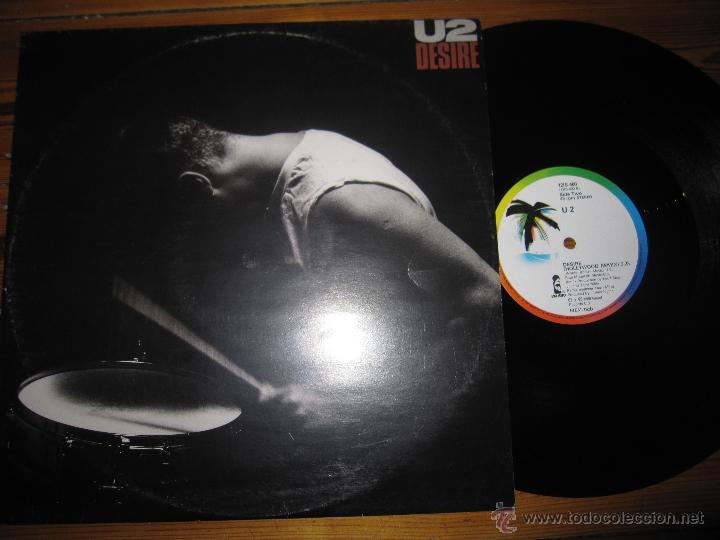 Discos de vinilo: U2 `Desire` Hollywood Remix - Foto 1