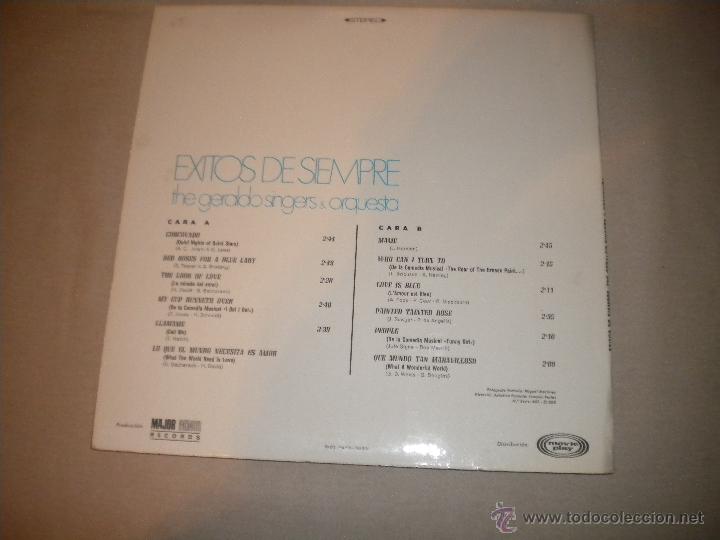 Discos de vinilo: Exitos de siempre - The Queraldo singer & orquesta - Foto 2