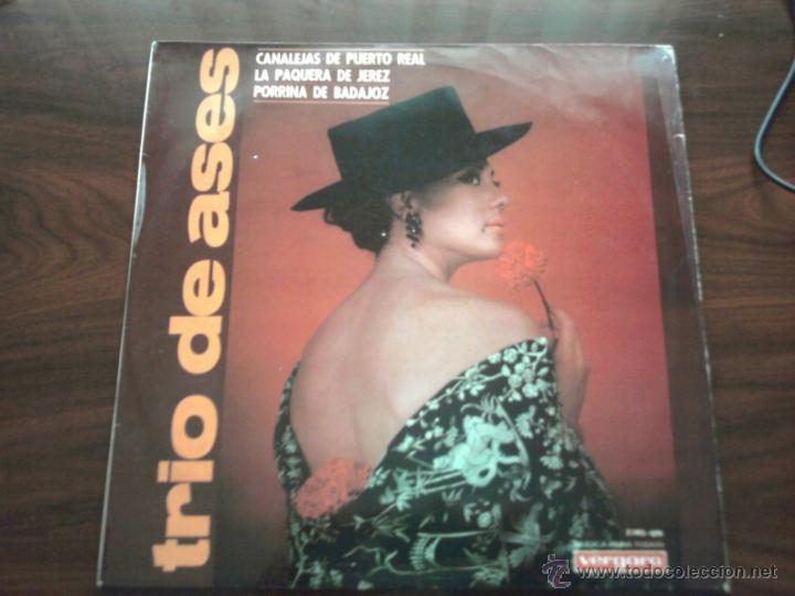 Discos de vinilo: DISCO DE VINILO : TRIO DE ASES - Foto 1