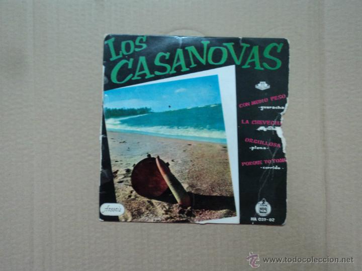 Discos de vinilo: Los Casanovas - Con medio peso - Foto 1
