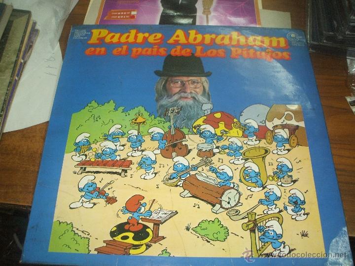 Discos de vinilo: L P del Padre Abbrahan  los Pitufos - Foto 1