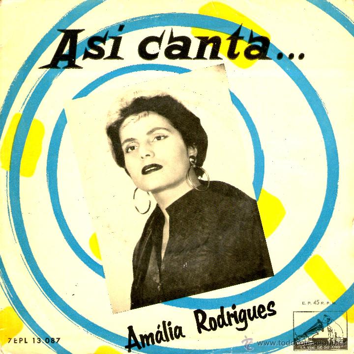 Discos de vinilo: ASI CANTA AMALIA RODRIGUES - FALLASTE CORAZON - Foto 1