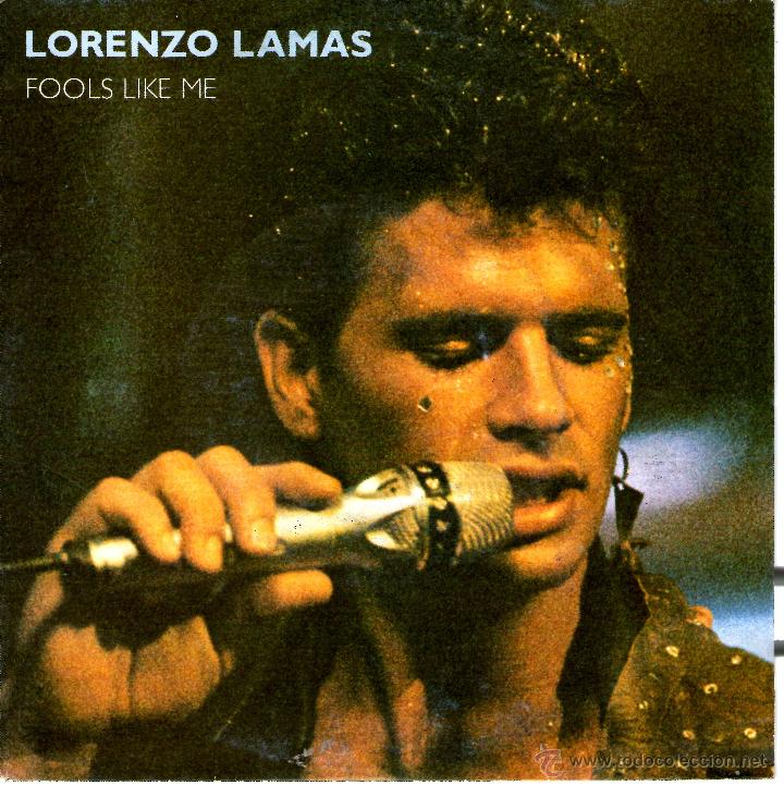 Discos de vinilo: LORENZO LAMAS-SMOOTH TALKER/FOOLS LIKE ME - Foto 1