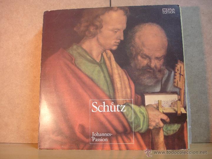 Dischi in vinile: Heinrich Schutz - Johannes-Passion SWV 481 - Eterna Edition 8 26 397 - Edicion Alemana