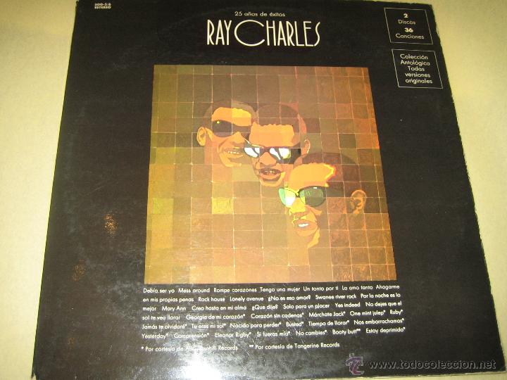 Discos de vinilo: RAY CHARLES - DOBLE DISCO - ED. ESPA&Ntilde;A 1992 - Foto 1