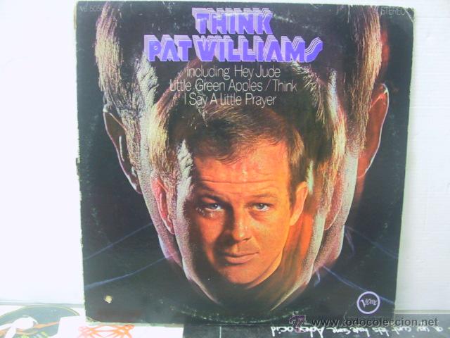 Discos de vinilo: PAT WILLIAMS - THINK - ORIGINAL U.S.A. - VERVE - Foto 1