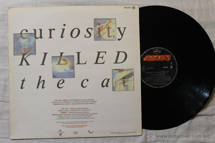 Discos de vinilo: CURIOSITY KILLED THE CAT MAXI SINGLE SPAIN 1987 - Foto 2