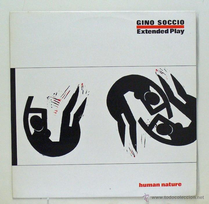 Discos de vinilo: Gino Soccio - Human Nature (Maxi Single Vinilo) - Foto 1