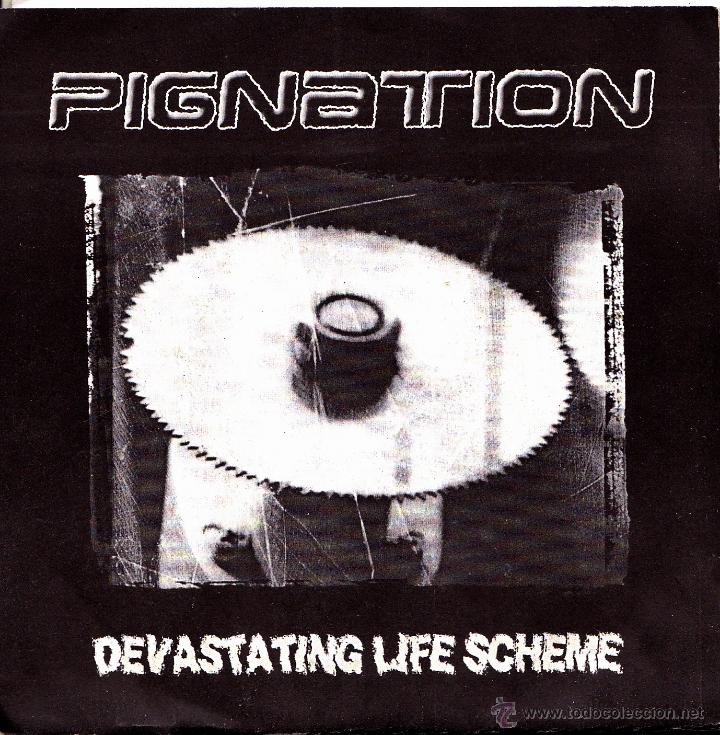 Discos de vinilo: PIGNATTION-DEVASTATING LIFE SCHEME EP VINILO (USA) - Foto 1