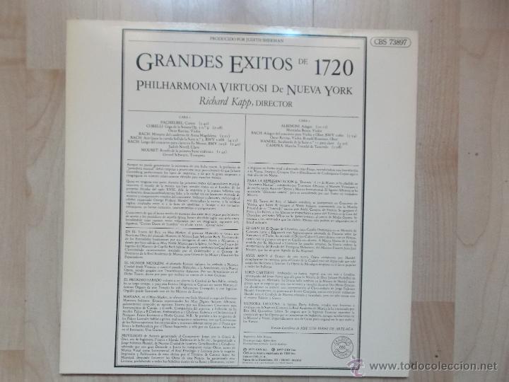 Discos de vinilo: GREATEST HITS OF 1720 - Foto 2