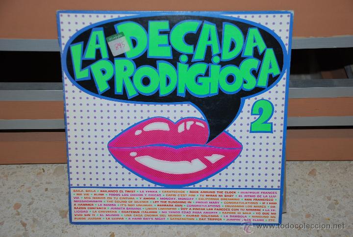 Discos de vinilo: LA DECADA PRODIGIOSA 2 LP 1985 - Foto 1
